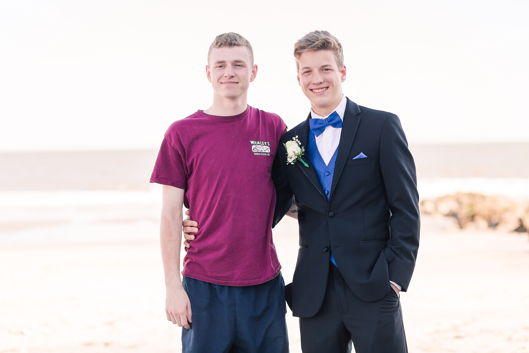 High School Prom | Folly Beach, SC | Mroz Sneak Peeks