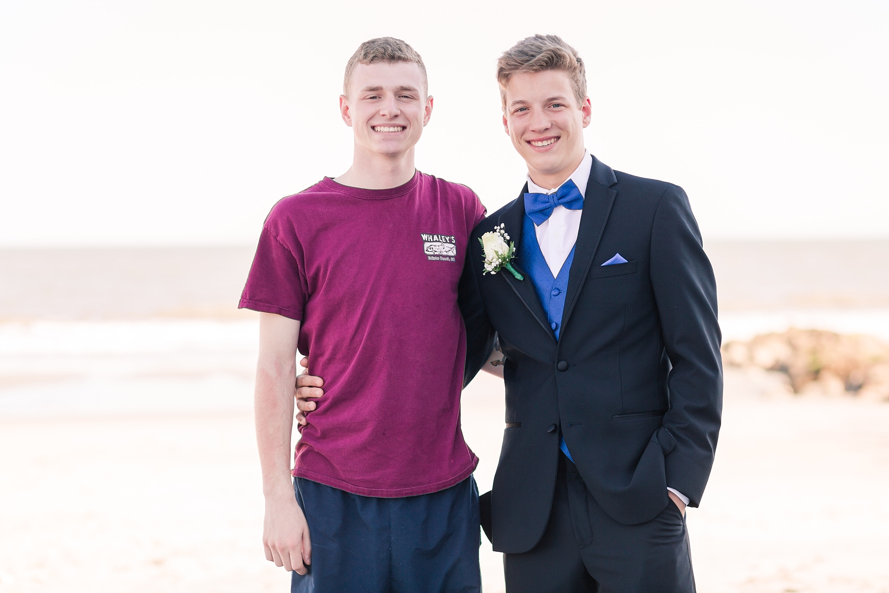 High School Prom | Folly Beach, SC | Mroz Sneak Peeks