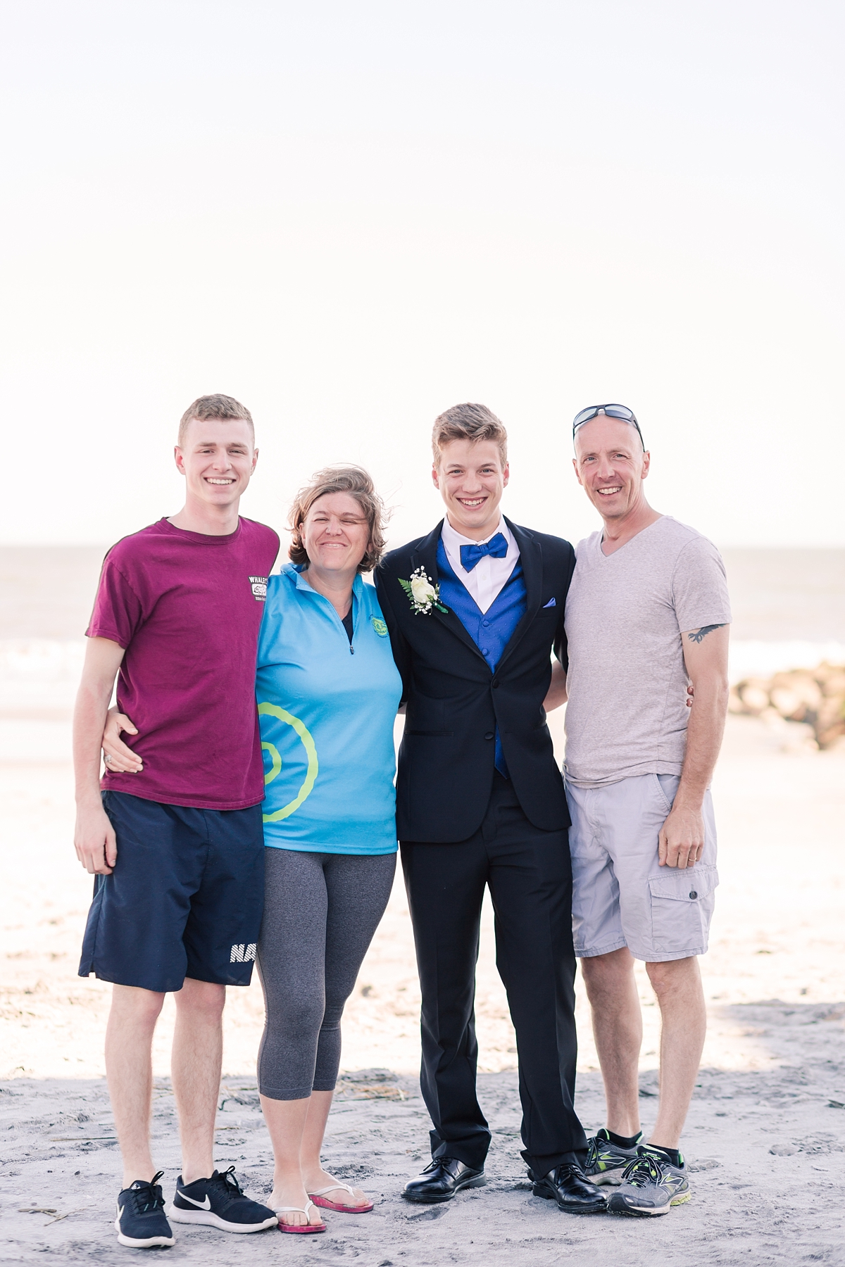 High School Prom | Folly Beach, SC | Mroz Sneak Peeks