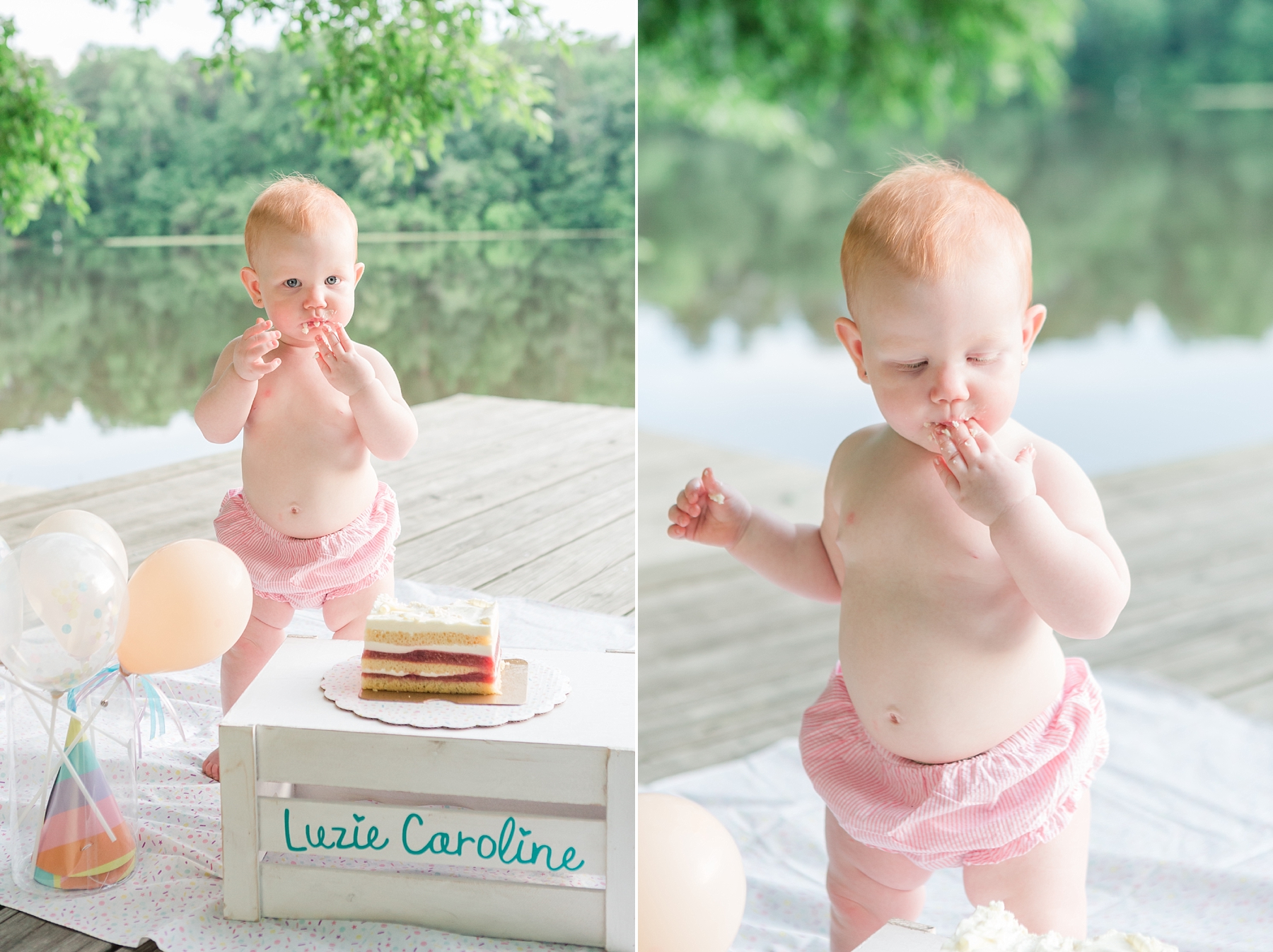 First birthday, cake smash, and Family photographer in Raleigh, NC | Traci Huffman Photography | Luzie's First Birthday Sneak Peeks_0003.jpg
