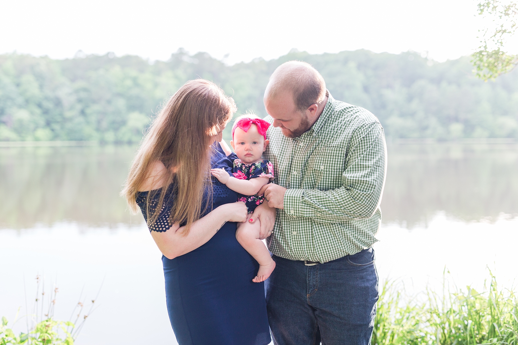 First birthday, cake smash, and Family photographer in Raleigh, NC | Traci Huffman Photography | Luzie's First Birthday Sneak Peeks_0005.jpg