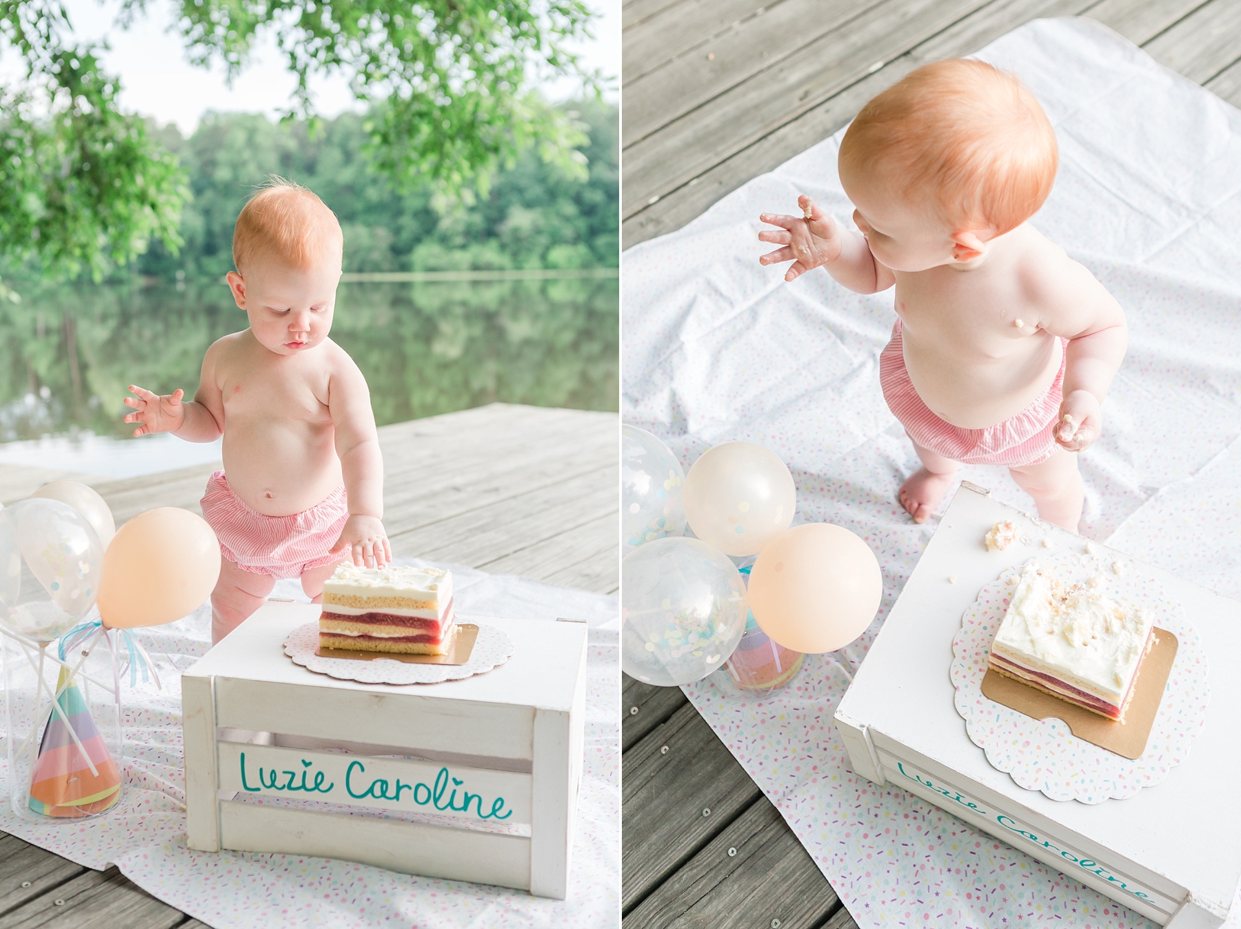 First birthday, cake smash, and Family photographer in Raleigh, NC | Traci Huffman Photography | Luzie's First Birthday Sneak Peeks_0007.jpg