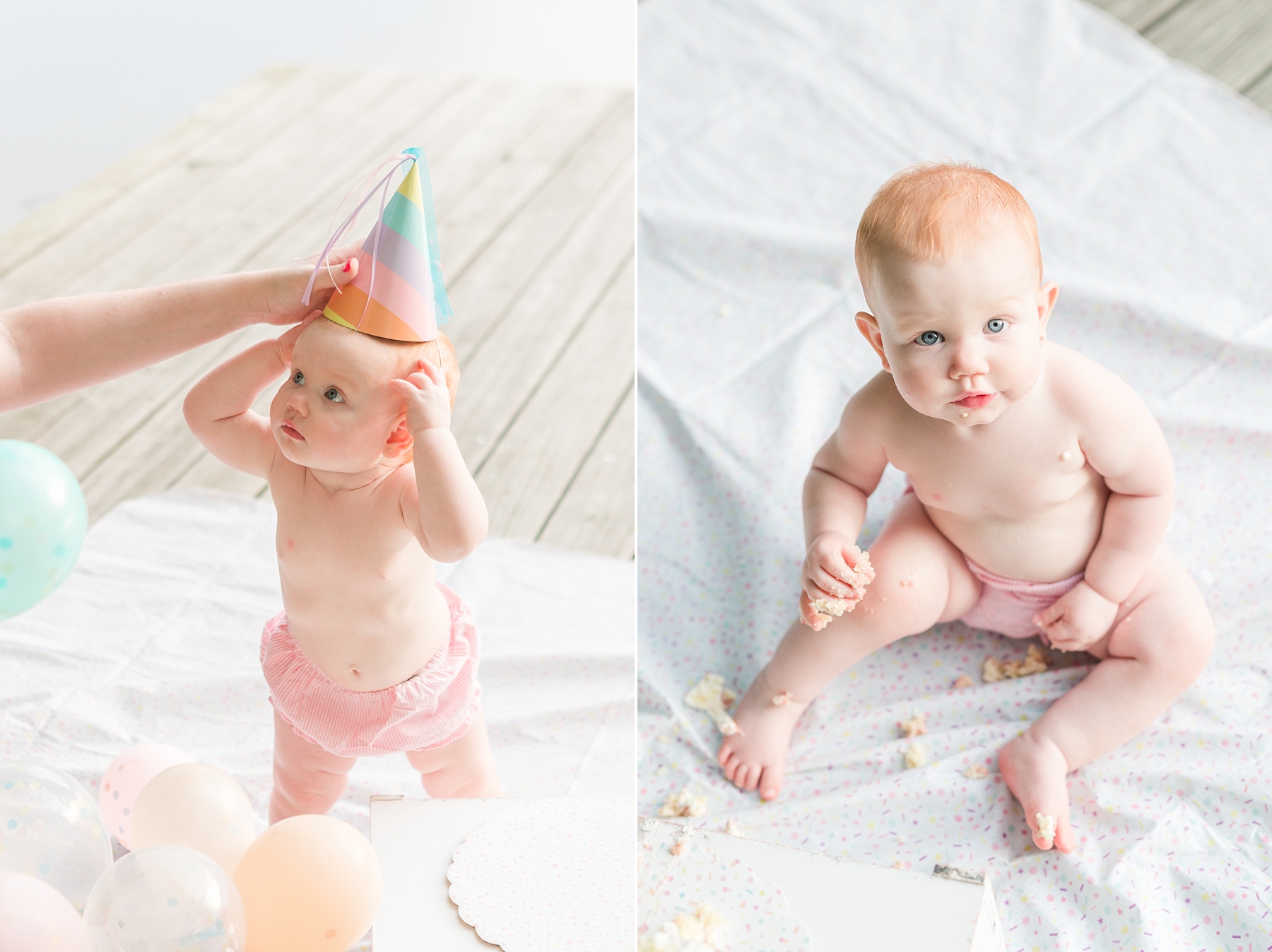 First birthday, cake smash, and Family photographer in Raleigh, NC | Traci Huffman Photography | Luzie's First Birthday Sneak Peeks_0009.jpg