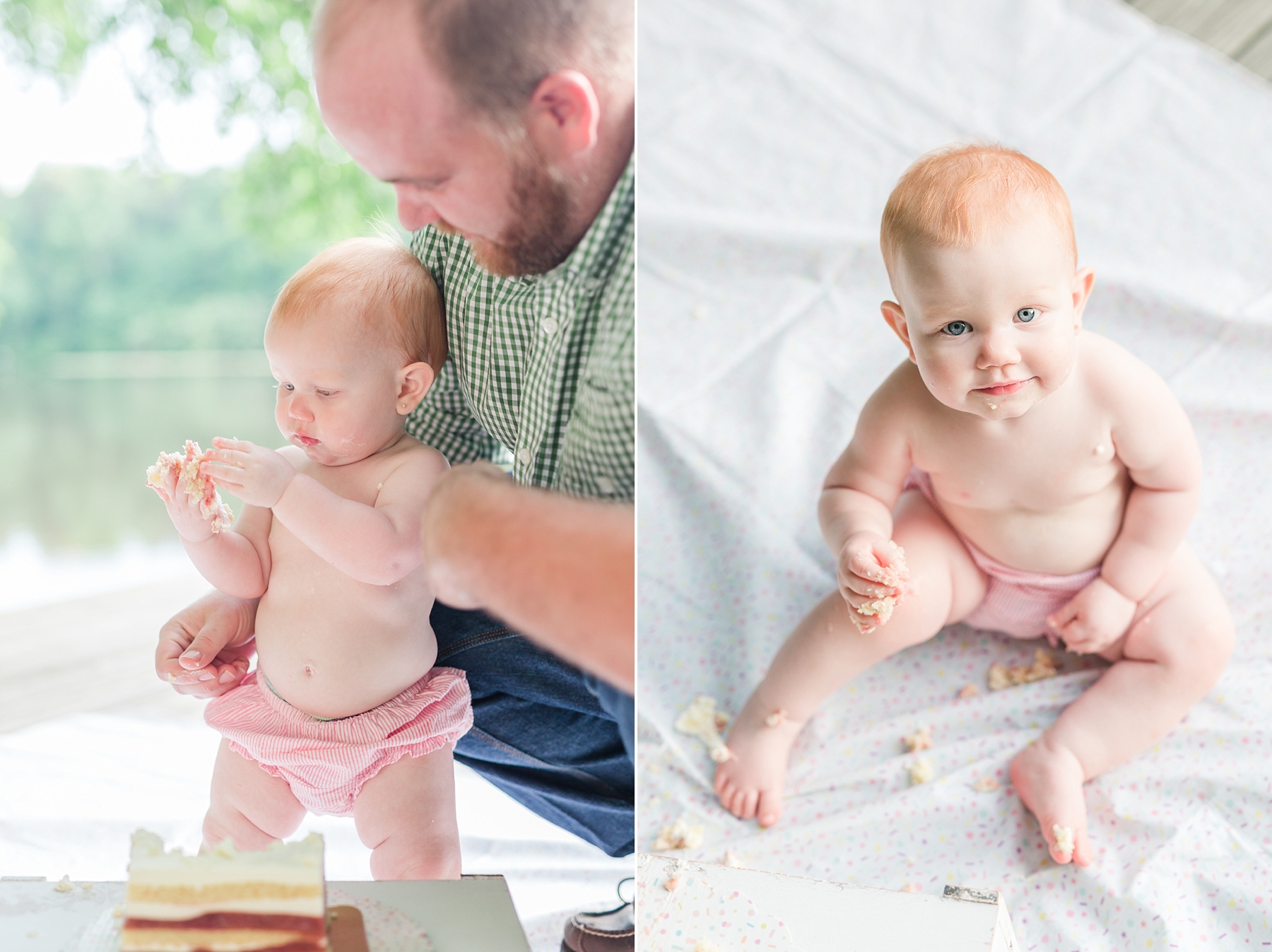 First birthday, cake smash, and Family photographer in Raleigh, NC | Traci Huffman Photography | Luzie's First Birthday Sneak Peeks_0010.jpg