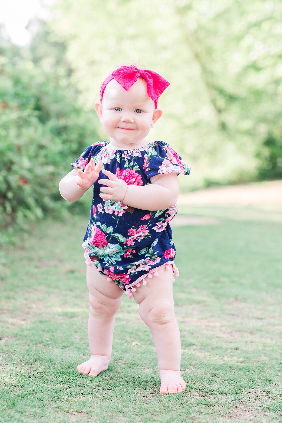 First birthday, cake smash, and Family photographer in Raleigh, NC | Traci Huffman Photography | Luzie's First Birthday Sneak Peeks_0011.jpg