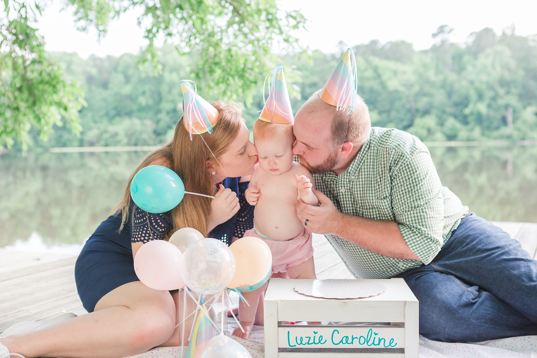 First birthday, cake smash, and Family photographer in Raleigh, NC | Traci Huffman Photography | Luzie's First Birthday Sneak Peeks_0013.jpg