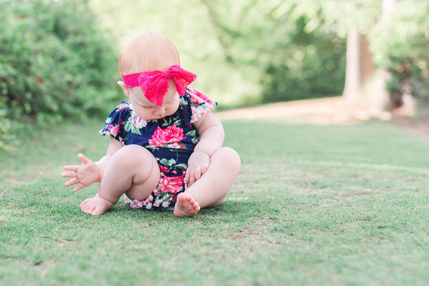 First birthday, cake smash, and Family photographer in Raleigh, NC | Traci Huffman Photography | Luzie's First Birthday Sneak Peeks_0016.jpg