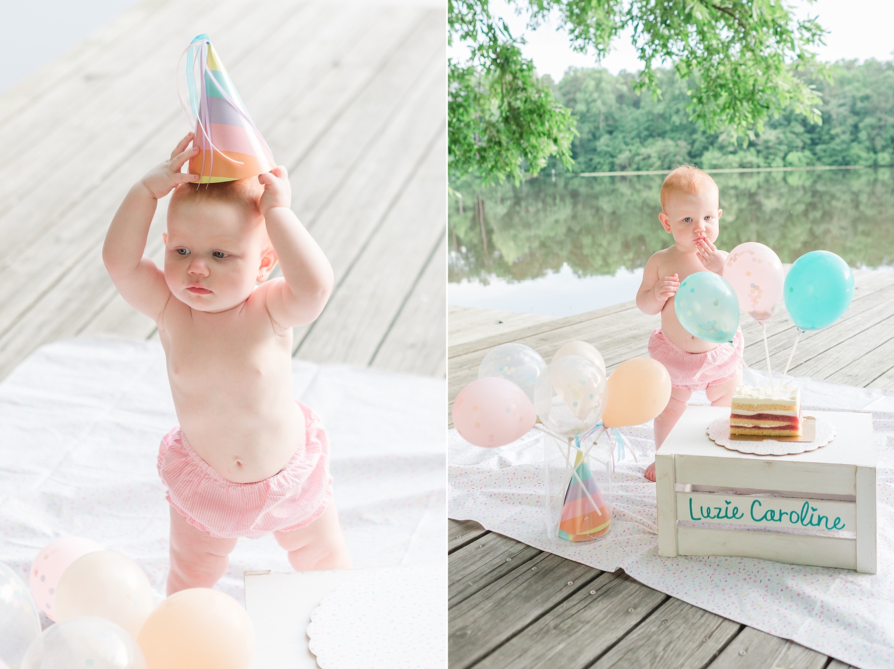 First birthday, cake smash, and Family photographer in Raleigh, NC | Traci Huffman Photography | Luzie's First Birthday Sneak Peeks_0023.jpg