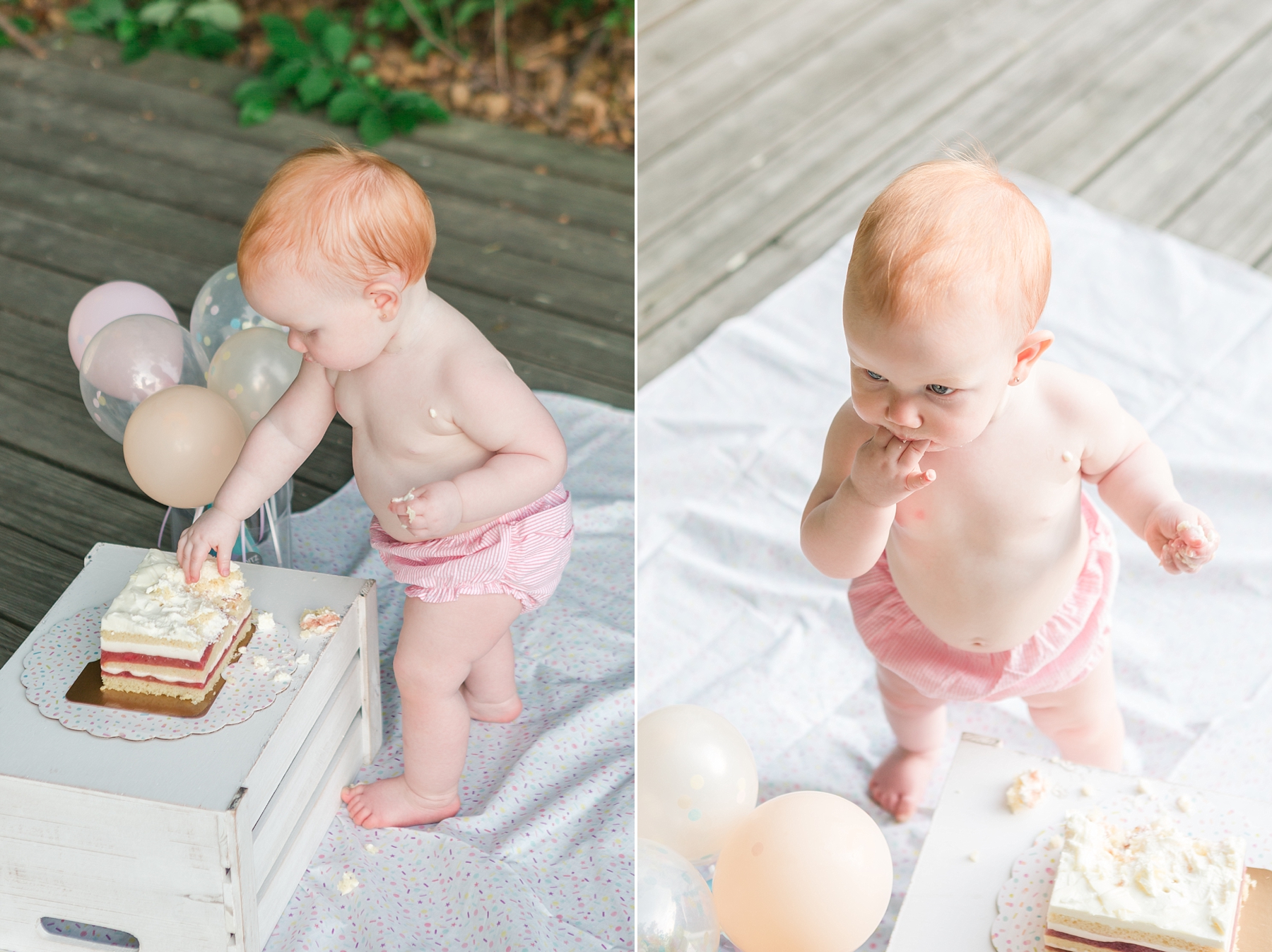 First birthday, cake smash, and Family photographer in Raleigh, NC | Traci Huffman Photography | Luzie's First Birthday Sneak Peeks_0036.jpg