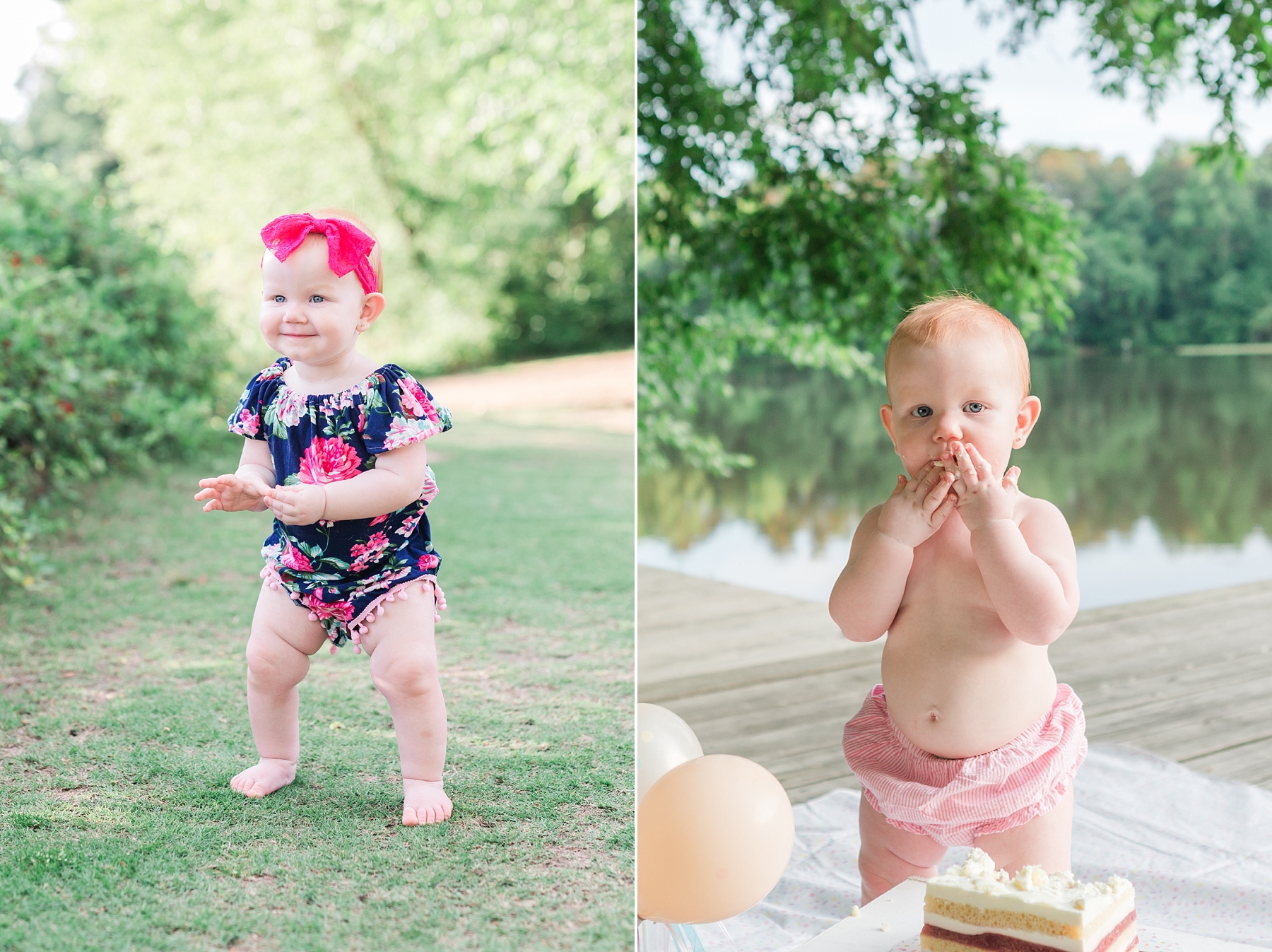 First birthday, cake smash, and Family photographer in Raleigh, NC | Traci Huffman Photography | Luzie's First Birthday Sneak Peeks_0037.jpg