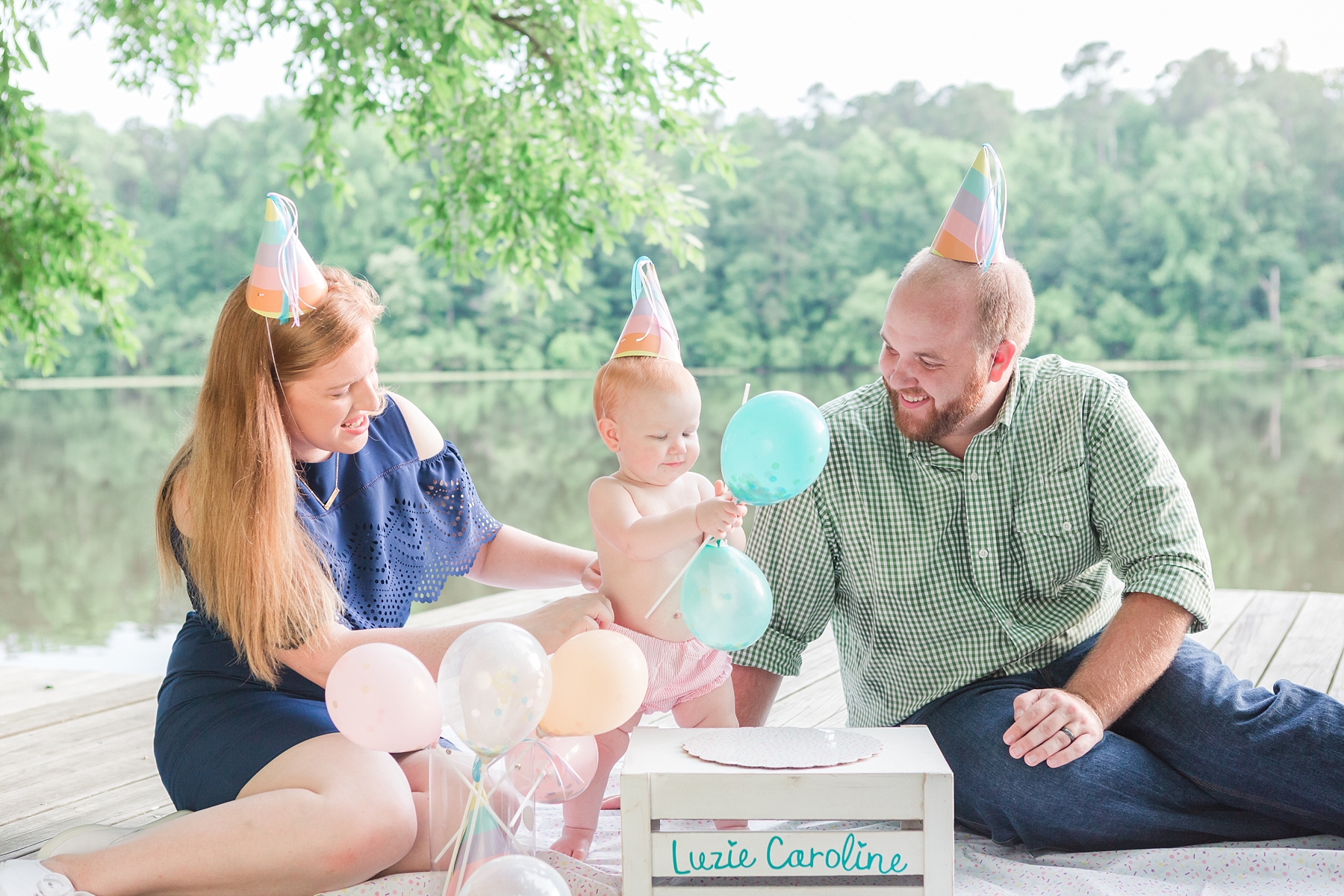 First birthday, cake smash, and Family photographer in Raleigh, NC | Traci Huffman Photography | Luzie's First Birthday Sneak Peeks_0039.jpg