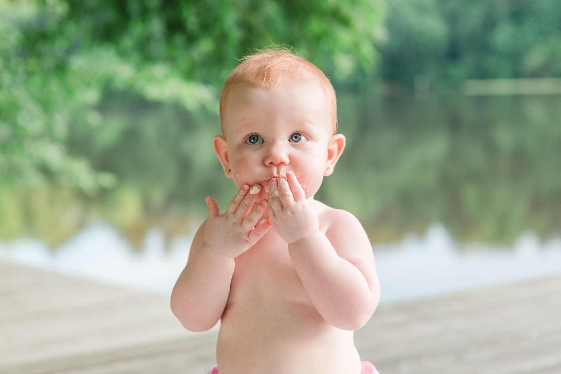 First birthday, cake smash, and Family photographer in Raleigh, NC | Traci Huffman Photography | Luzie's First Birthday Sneak Peeks_0043.jpg