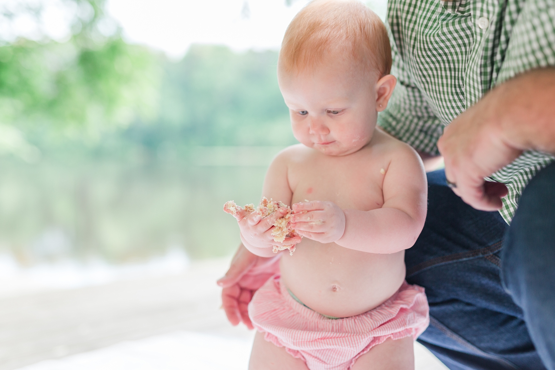 First birthday, cake smash, and Family photographer in Raleigh, NC | Traci Huffman Photography | Luzie's First Birthday Sneak Peeks_0045.jpg