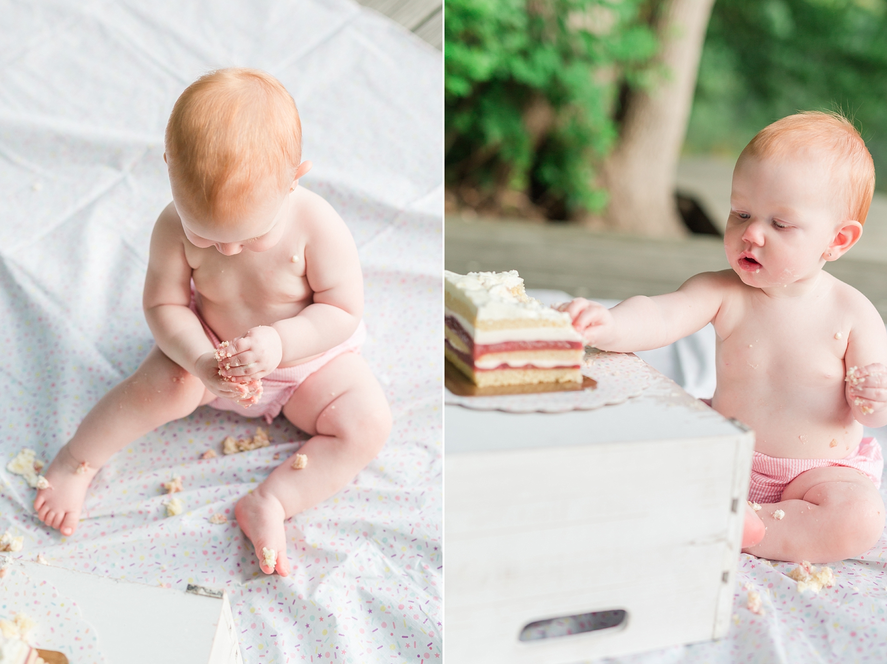 First birthday, cake smash, and Family photographer in Raleigh, NC | Traci Huffman Photography | Luzie's First Birthday Sneak Peeks_0046.jpg