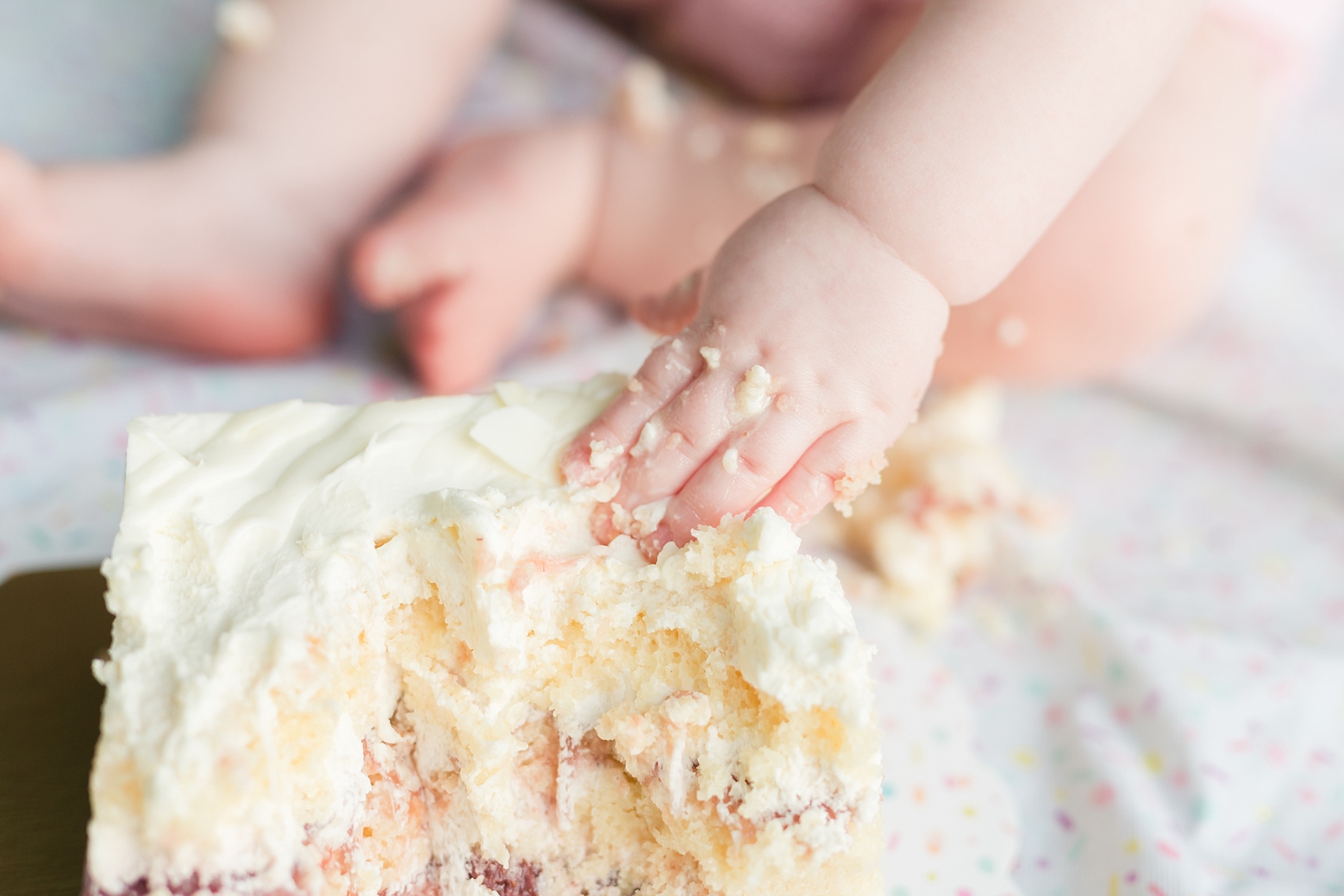 First birthday, cake smash, and Family photographer in Raleigh, NC | Traci Huffman Photography | Luzie's First Birthday Sneak Peeks_0048.jpg