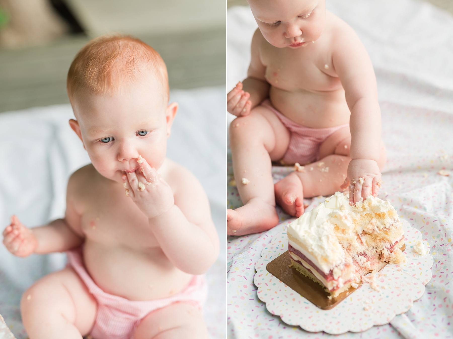 First birthday, cake smash, and Family photographer in Raleigh, NC | Traci Huffman Photography | Luzie's First Birthday Sneak Peeks_0051.jpg