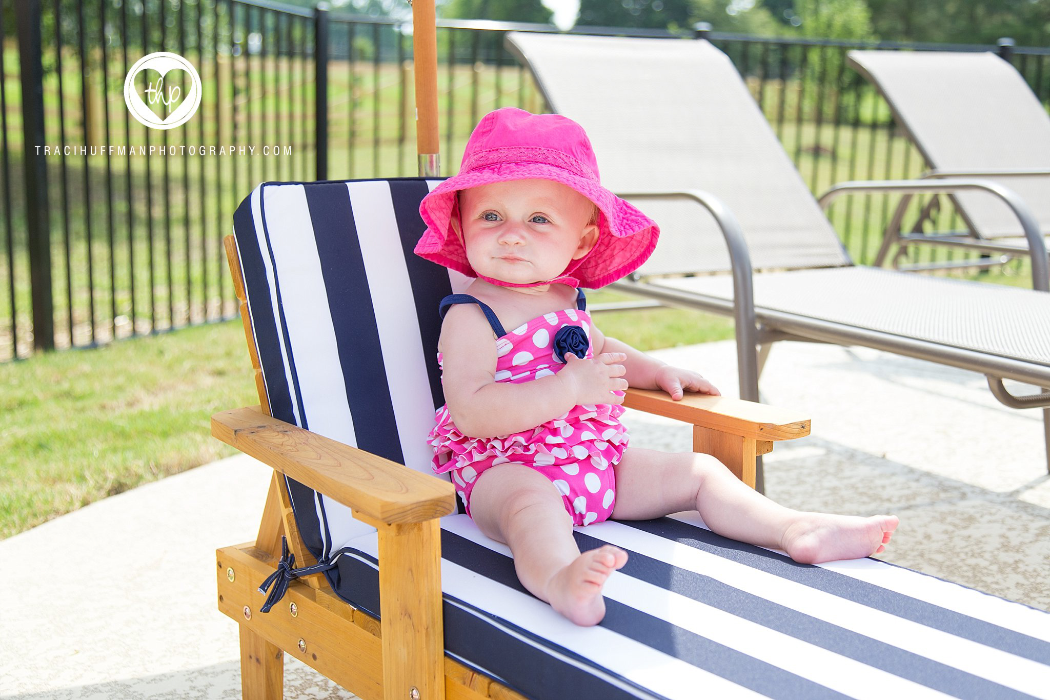 first birthday party photography in fuquay nc with Kinley