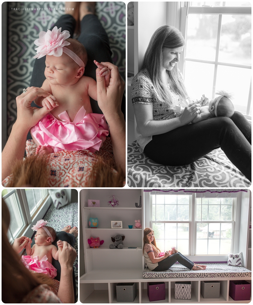 Newborn photographer in Raleigh NC by Traci Huffman Photography