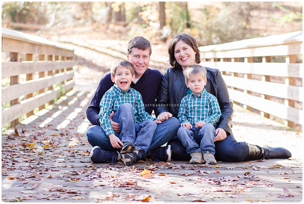 fall family pictures by Traci Huffman Photography in Holly Springs NC