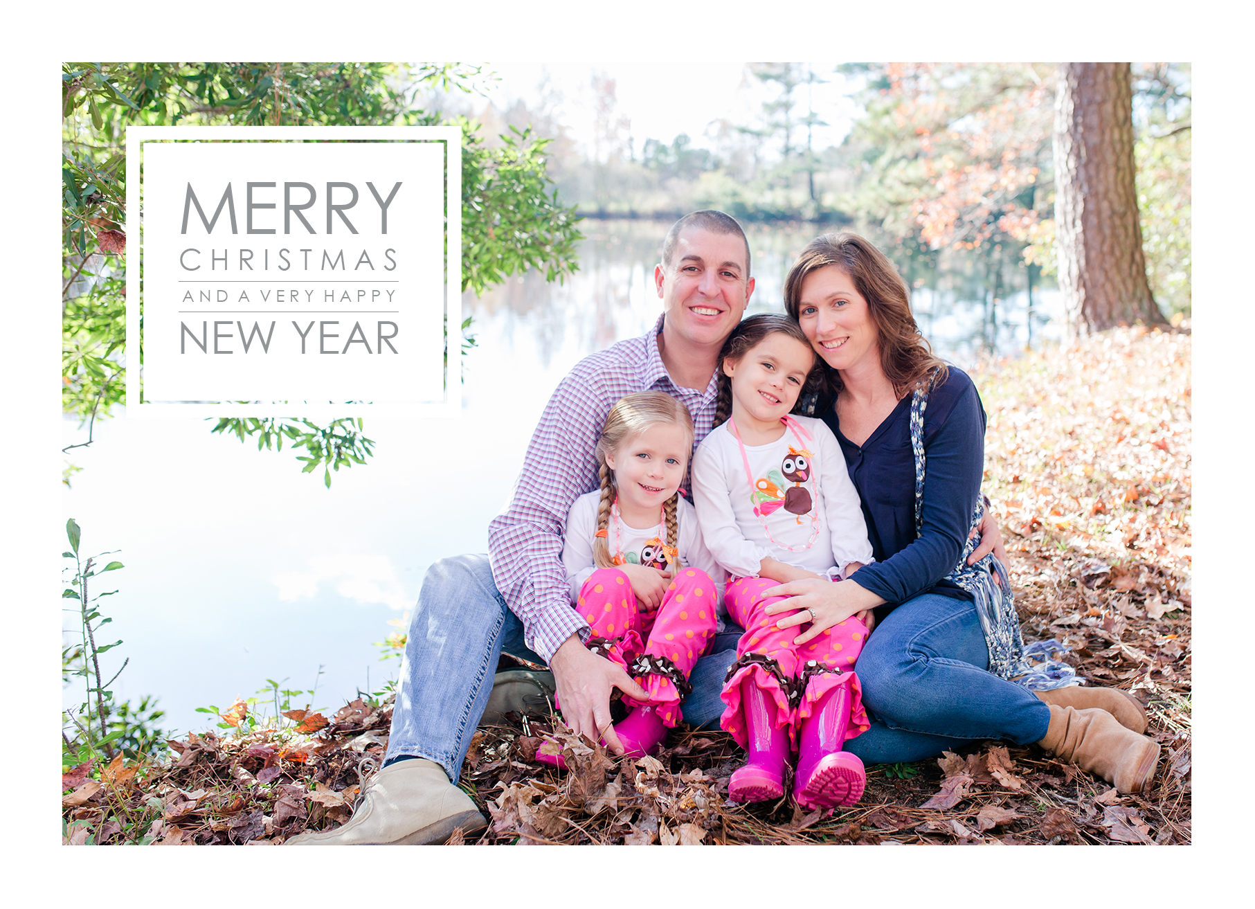 Merry Christmas Family Christmas Card 2015