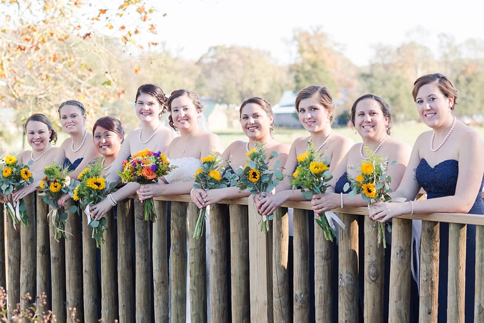 Fall wedding getting preceremony at The Barn at Woodlake Meadow, NC by Traci Huffman Photography_0001