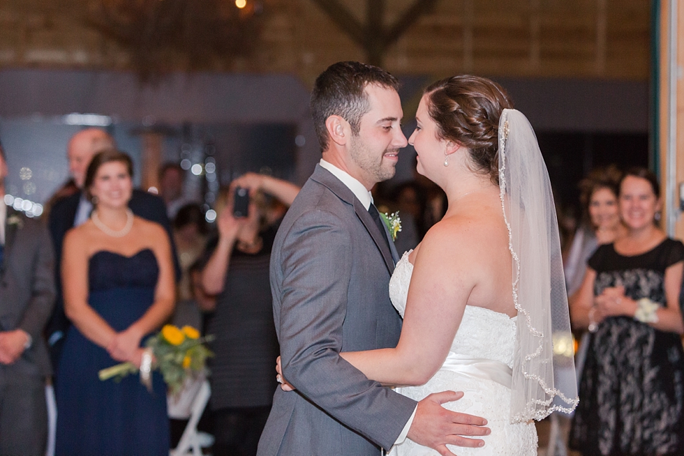 Fall wedding reception at The Barn at Woodlake Meadow, NC by Traci Huffman Photography_0001