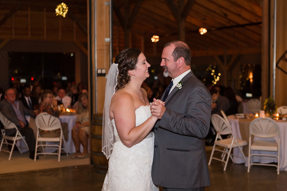 Fall wedding reception at The Barn at Woodlake Meadow, NC by Traci Huffman Photography_0001