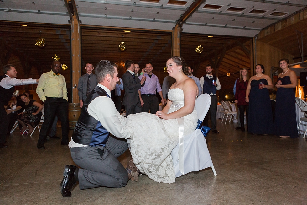 Fall wedding reception at The Barn at Woodlake Meadow, NC by Traci Huffman Photography_0001