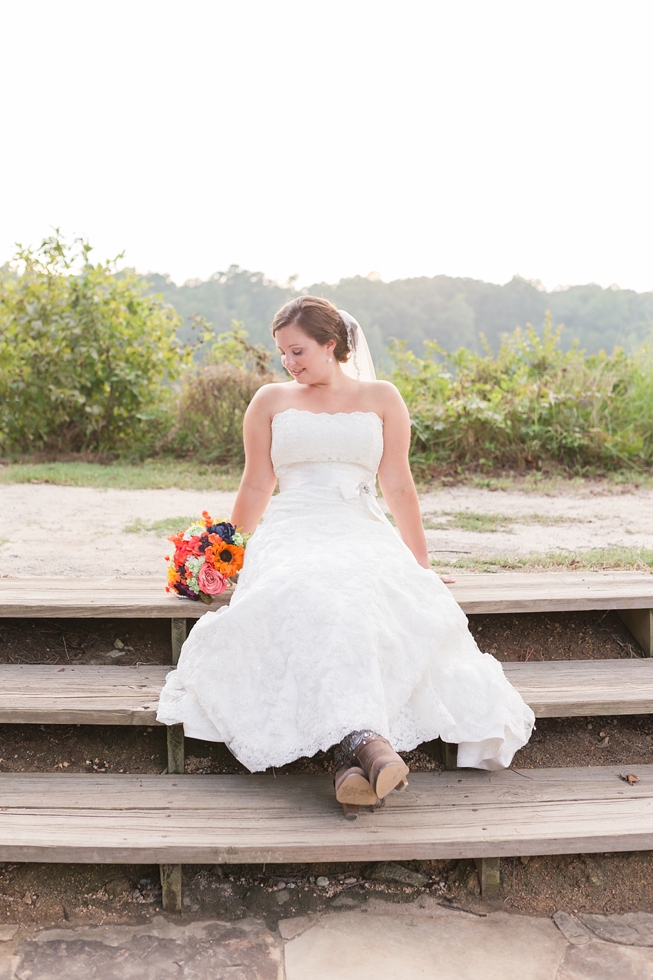 Raleigh, NC Bridal Portraits taken at Historic Yates Mill by Traci Huffman Photography_0004