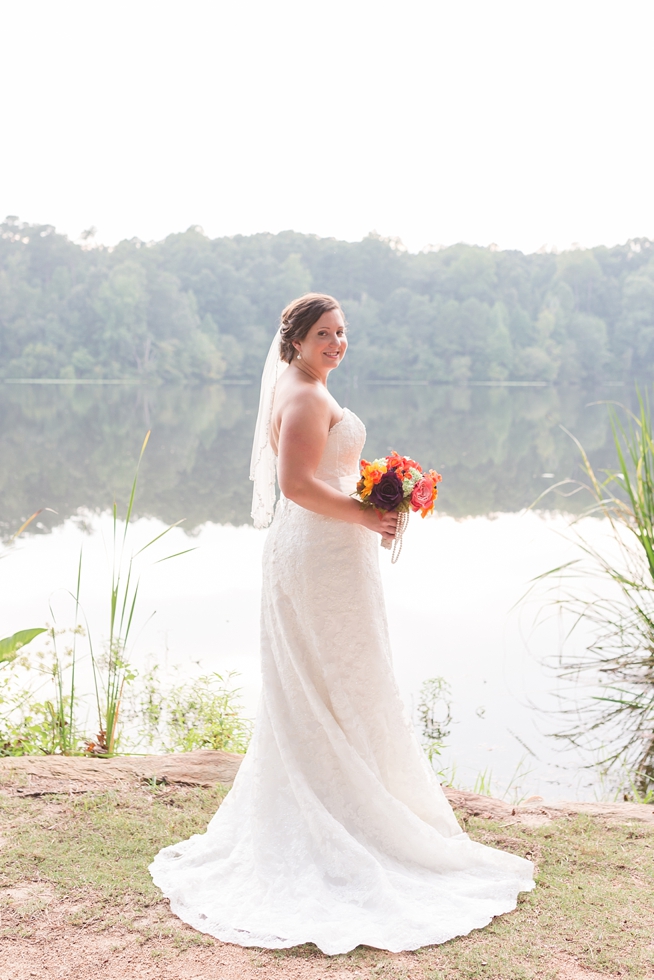 Raleigh, NC Bridal Portraits taken at Historic Yates Mill by Traci Huffman Photography_0005