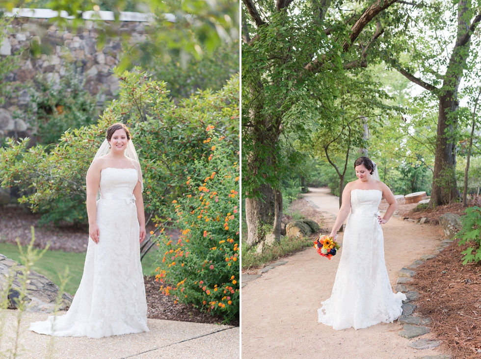 Raleigh, NC Bridal Portraits taken at Historic Yates Mill by Traci Huffman Photography_0006