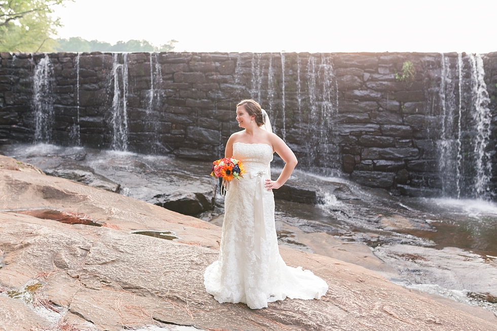 Raleigh, NC Bridal Portraits taken at Historic Yates Mill by Traci Huffman Photography_0015