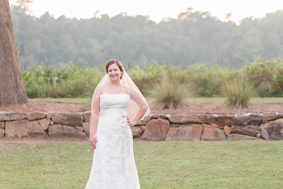 Raleigh, NC Bridal Portraits taken at Historic Yates Mill by Traci Huffman Photography_0017