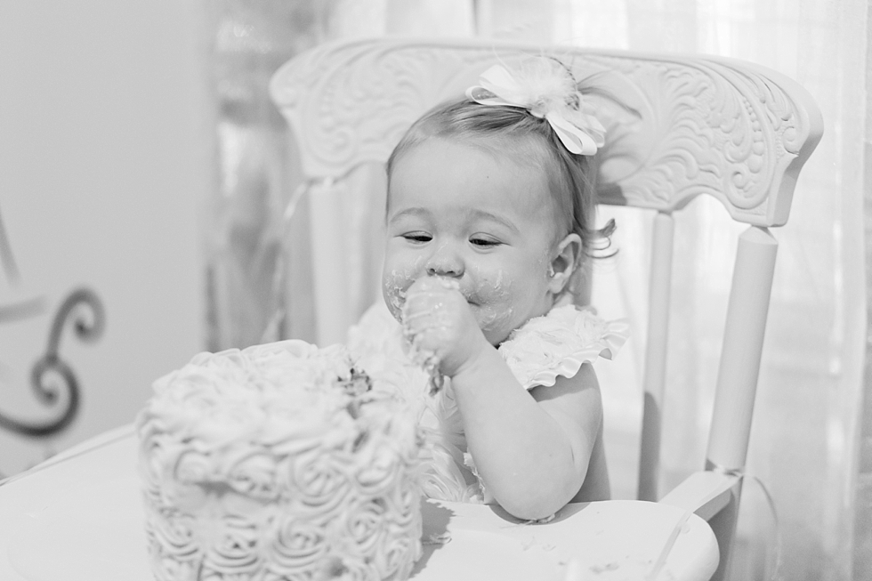 First birthday photographer in Raleigh NC Traci Huffman Photography