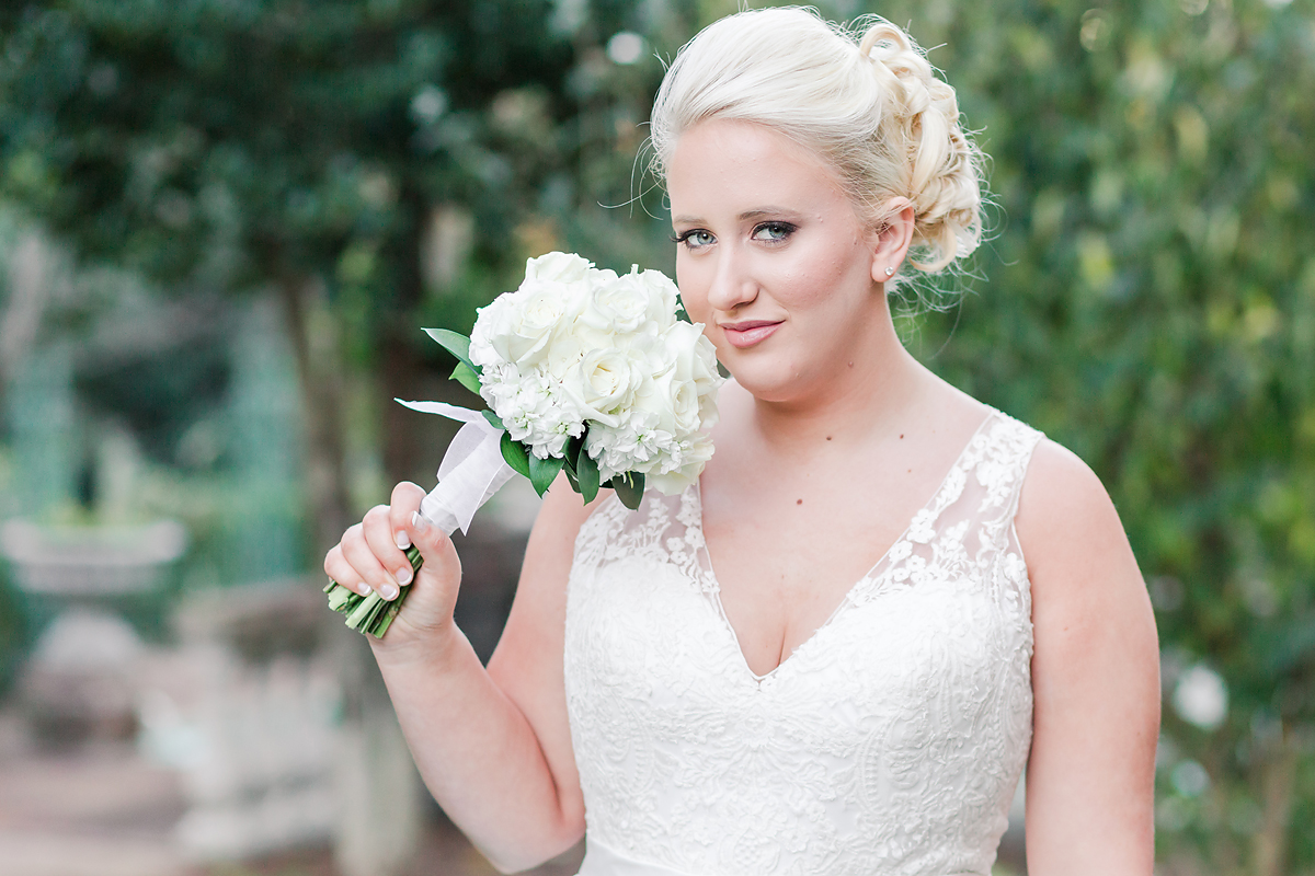 Raleigh, NC Bridal Portraits taken at Barclay Villa by Traci Huffman Photography