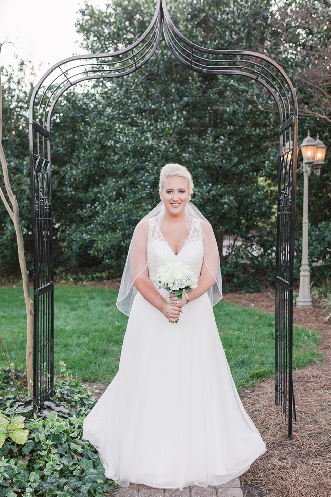 Raleigh, NC Bridal Portraits taken at Barclay Villa by Traci Huffman Photography_0001