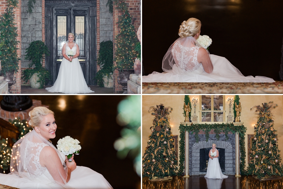 Raleigh, NC Bridal Portraits taken at Barclay Villa by Traci Huffman Photography