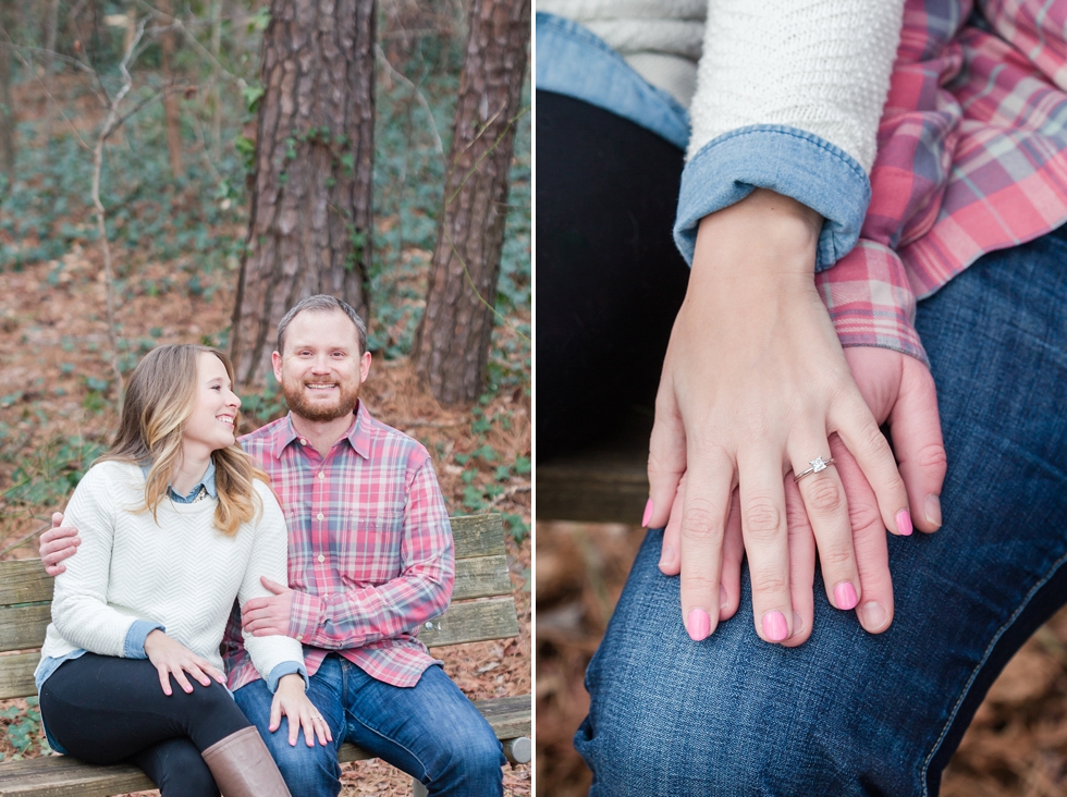 Engagement photos taken in Raleigh, NC Traci Huffman Photography_0001