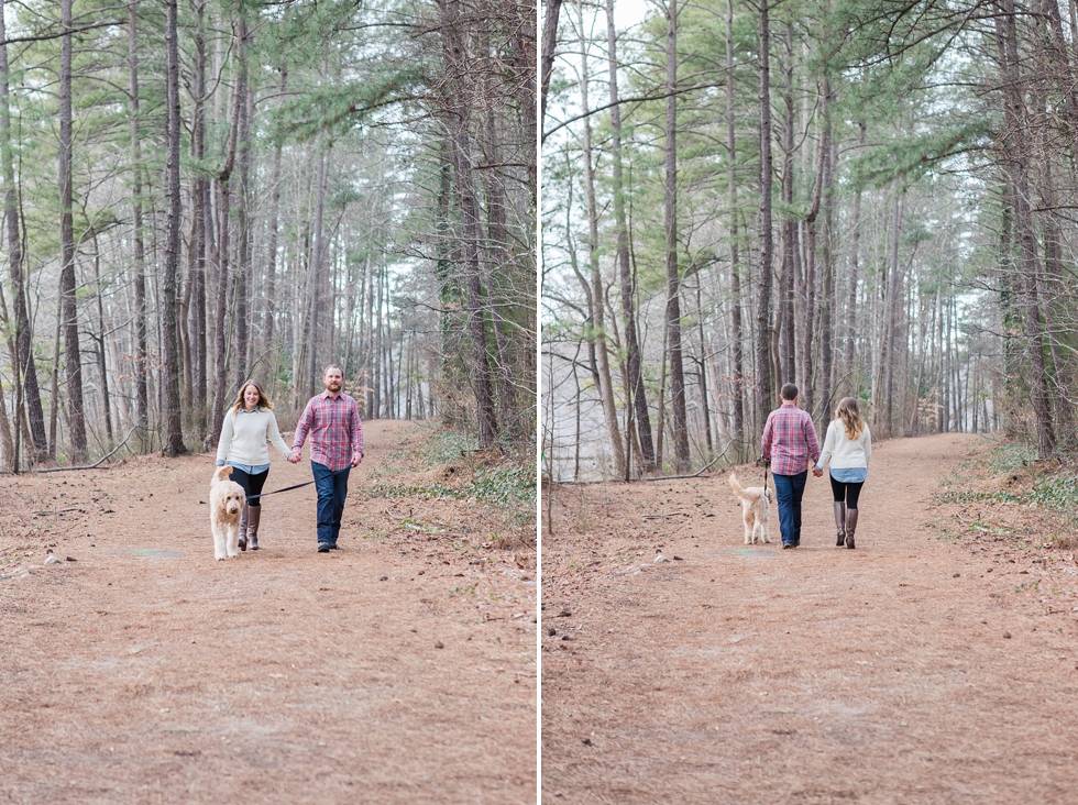 Engagement pictures taken in Raleigh, NC Traci Huffman Photography