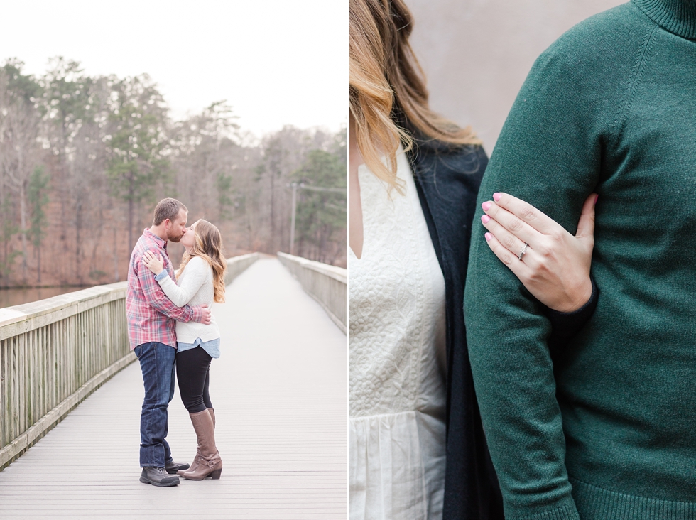 Engagement pictures taken in Raleigh, NC Traci Huffman Photography