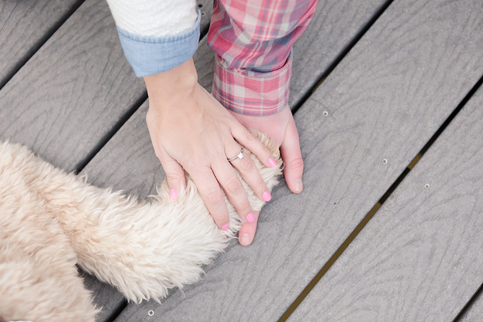 Engagement pictures taken in Raleigh, NC Traci Huffman Photography