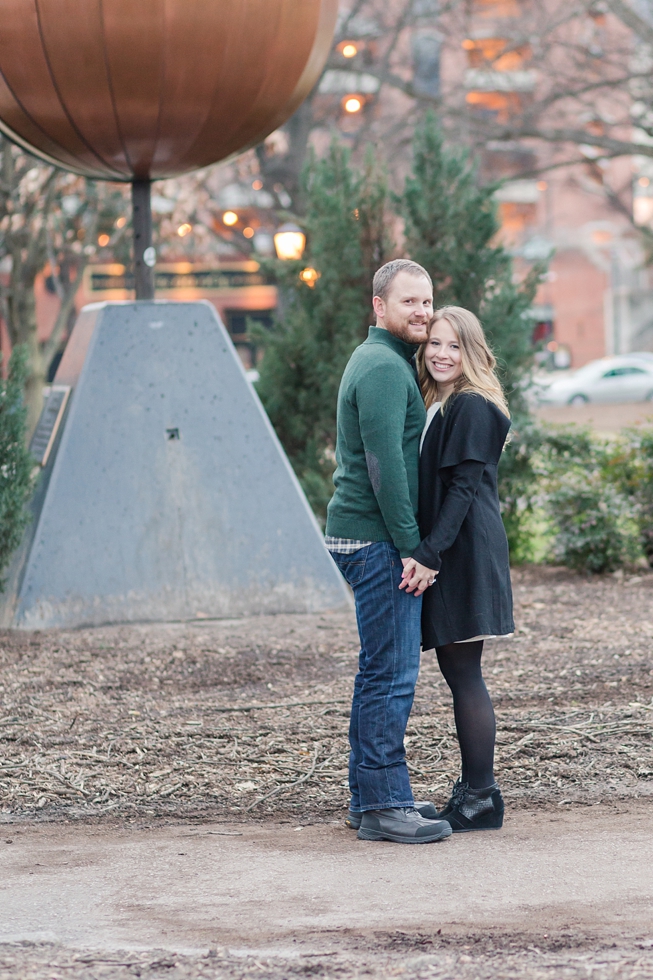 Engagement pictures taken in Raleigh, NC Traci Huffman Photography