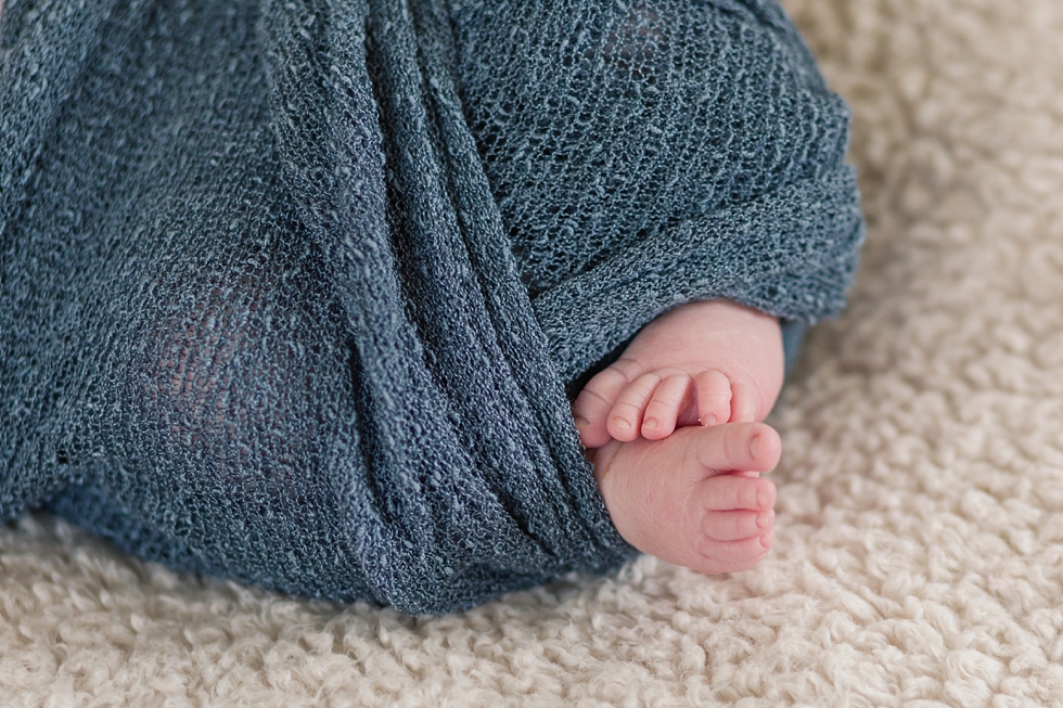 Newborn baby girl pictures taken in Durham, NC by Traci Huffman Photography