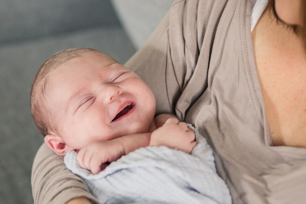 Newborn pictures taken in Durham, NC by Traci Huffman Photography