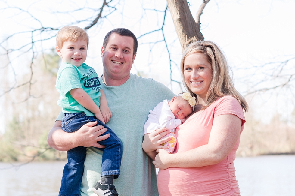 newborn baby girl pictures taken by Traci Huffman Photography