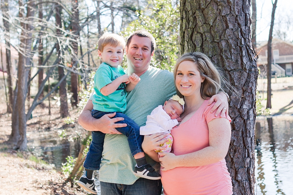 newborn baby girl pictures taken by Traci Huffman Photography