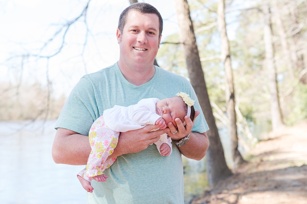 newborn baby girl pictures taken by Traci Huffman Photography