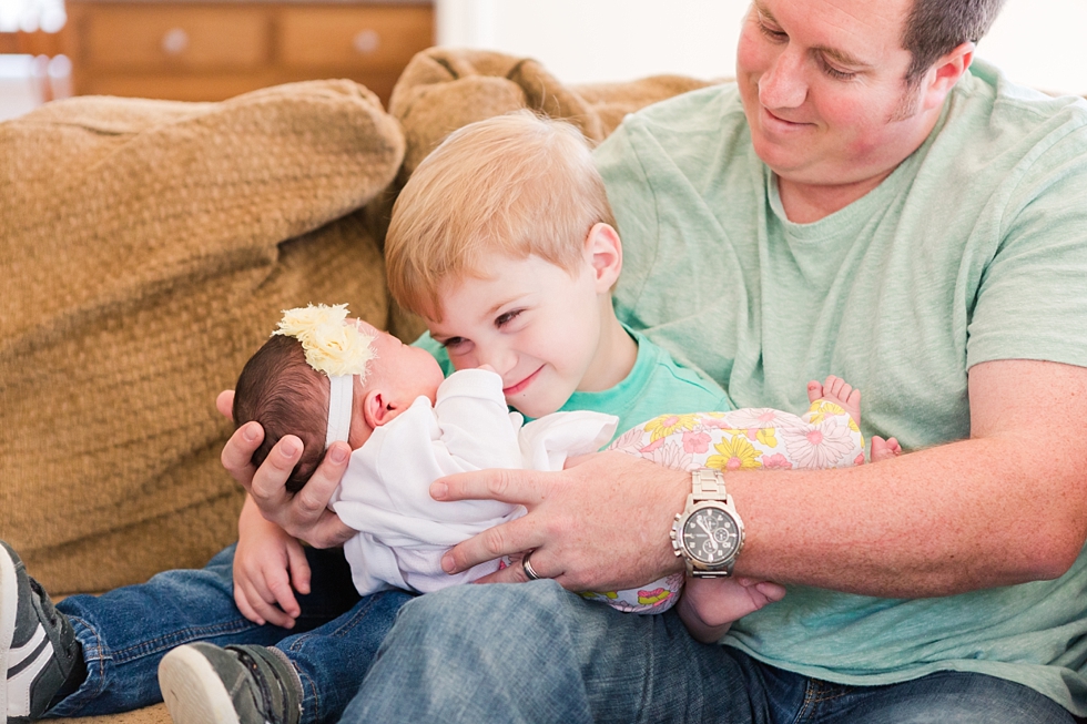 newborn baby girl pictures taken by Traci Huffman Photography