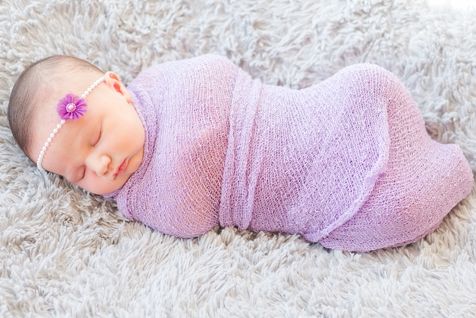 newborn baby girl pictures taken by Traci Huffman Photography