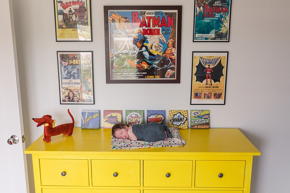 comic book nursery theme